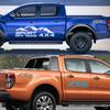 Various Sizes Universal Pickup Car Side Stickers 4x4 Sport Off Road Mountain Styling Vinyl Decor Decal Auto Tuning Accessories