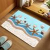 American Style Quick-Dry Ocean Diatom Mud Bath Mat, Absorbent and Dustproof for Bathroom & Entryway Use