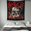 Slayer Wall Tapestry Aesthetic Wall Hanging Printed Fabric Blanket Decorative Tapestries for Bedroom Living Room Home Decor