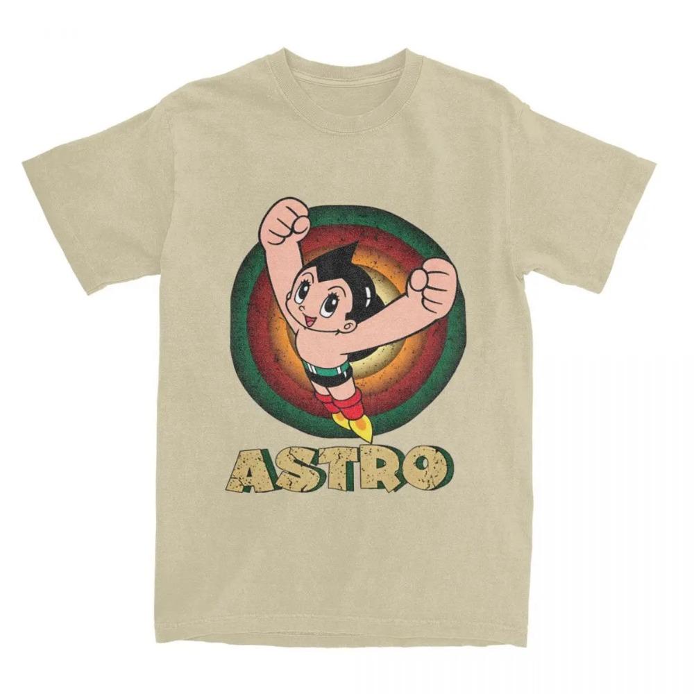 New Classic Cartoon Astro Boy Shirt Apparel Manga Mighty Atom Astroboy Clothing Men Women TShirt Parent Child Adults Children