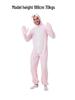Unisex Adult Cute Pink Big Rabbit Masquerade Cosplay Costume