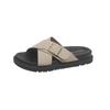 Fashion Shoes Female 2025 Open Toe Women's Slippers Hot Sale Casual Slippers Women Buckle Round Toe Flat with Platform Women's Sandals