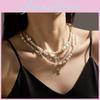 Cross Luxurious Long Pearl Necklace For Women With Sophisticated Touch