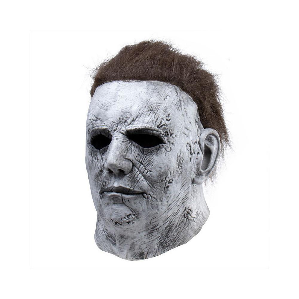 Show Stage Halloween Cosplay Costume Headcover With Blood Details