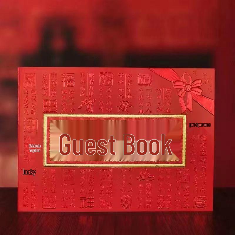 

Wedding Guest Book & Gift Money Record