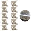 Cleaning Clips 30 35 Mm Water Drainage Clip 30mm 35mm Clips Optimal Power Generation Outdoor Weather Resistant