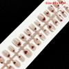 10/30Pcs Cat Eye Press On Nails Handmade Short Full Cover Nail Tips Xs/S/M/ Wearable Women Fake Nails Manicure Decoration