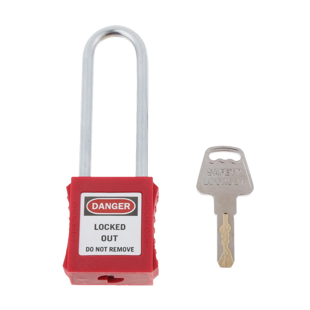 

Security Safety Padlock Keyed Different Metal Padlock Waterproof Steel Lock for Indoor Outdoor Cabinet
