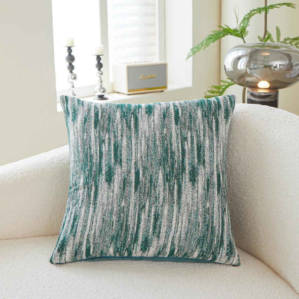 

Полиэстеро-хлопковая жаккардовая подушка для автомобиля, окрашенная в пряже, подушка для бизнес-подарка, прикроватная подушка 45X45cm Pillow Cover