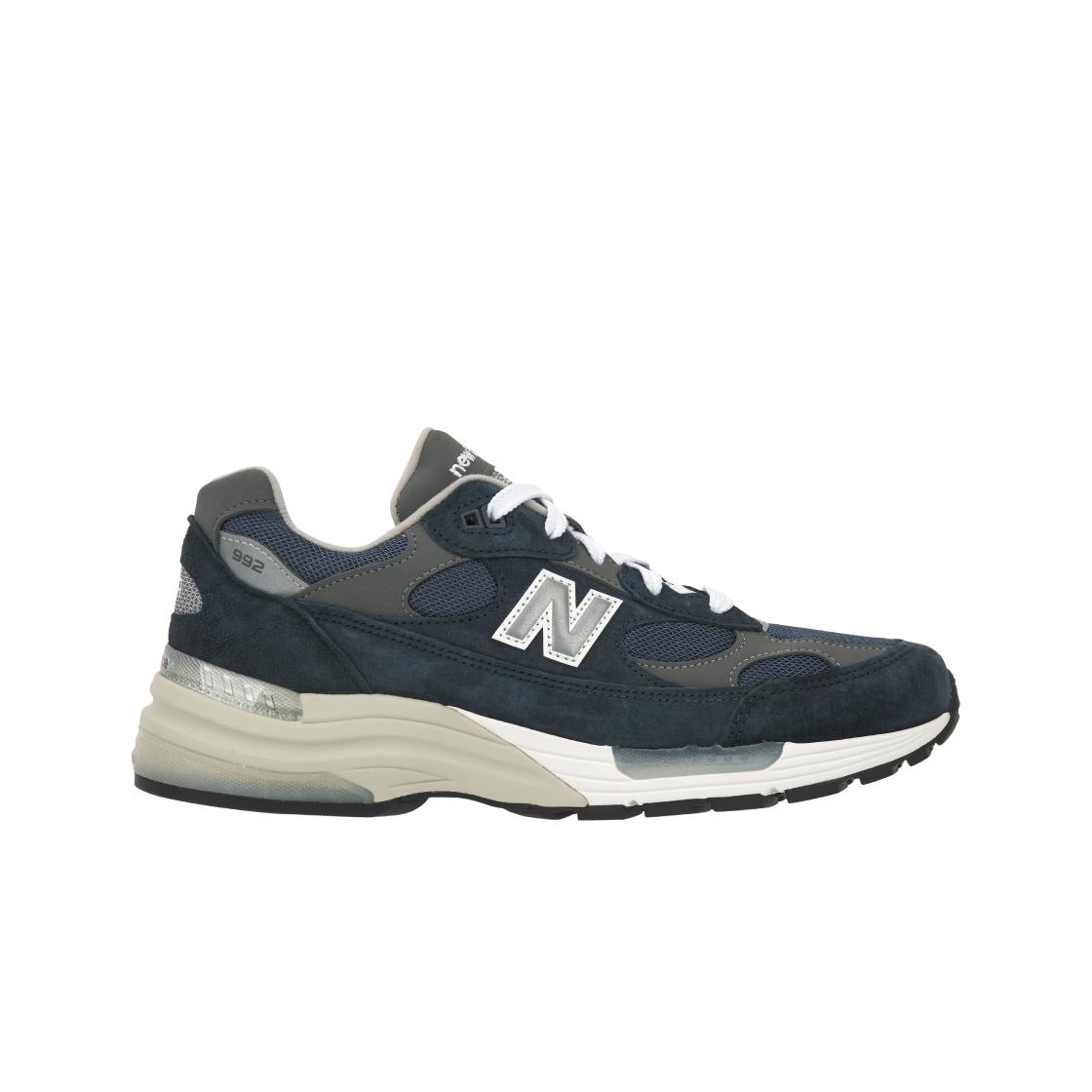New Balance 992 Сделано в США Темно-синие Унисекс Кроссовки Синие U992NY 38