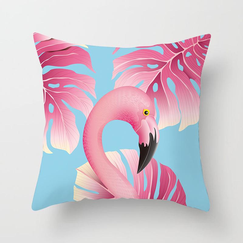 Internet Celebrity Cute Animal Pillow Cover Living Room Sofa Cushion Cover Bedside Pillow Cover