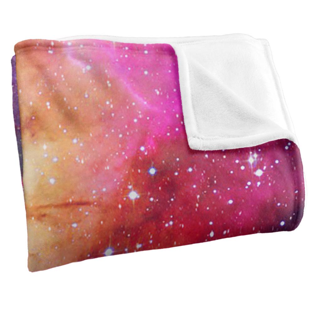 Justice League Galaxy Logo Blanket