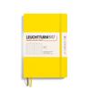 Leuchtturm A5 Dotted Soft Officially Imported Notebook, Grid, Cover, Lemon, 362846,