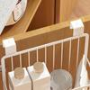 Home Metal Grid Storage Basket Bedside Caddy for Pantry,Bathroom Easy To Install