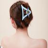 New Silicone Soft Clip Claws for Women Triangle Nti-Collision Back Head Hair Clip Hair Accessories Safe Design Daily Wear