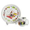Arabia childrens dish set Chibi no Mii mug plate Moomin
