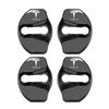 AGLNX1 4Pcs Car Door Lock Cover Protector Sticker For Tesla New Model Y Juniper 2025 Model 3 Model S Model X SpaceX Cybertruck Roadster
