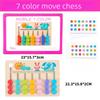Multi Color Mobile Game Chess Vs Montessori Logical Thinking Training for Children's Puzzle Tabletop Toys