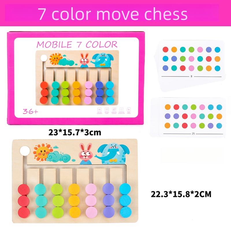 Multi Color Mobile Game Chess Vs Montessori Logical Thinking Training for Children's Puzzle Tabletop Toys