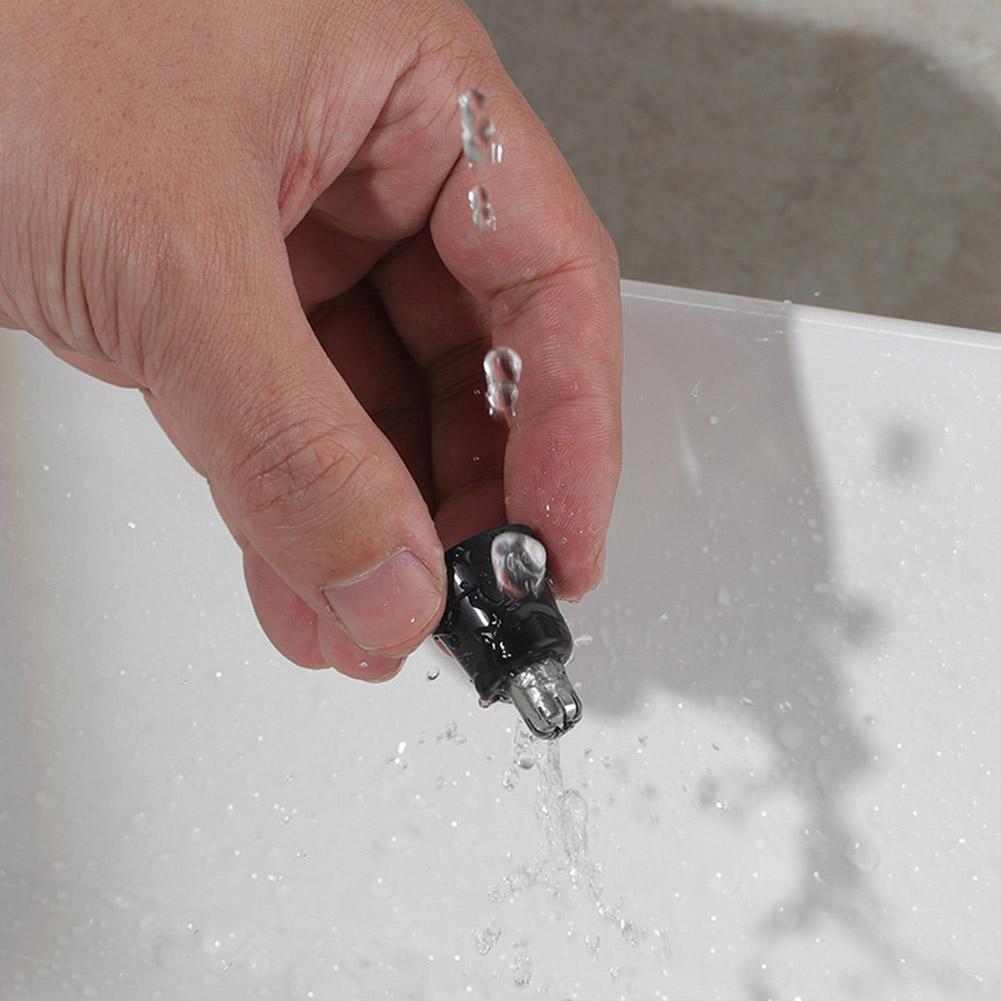 Electric Nose Hair Trimmer Rounded Tip Safe Painless Waterproof Portable Multifunctional for Men Women Eyebrow Trimmer
