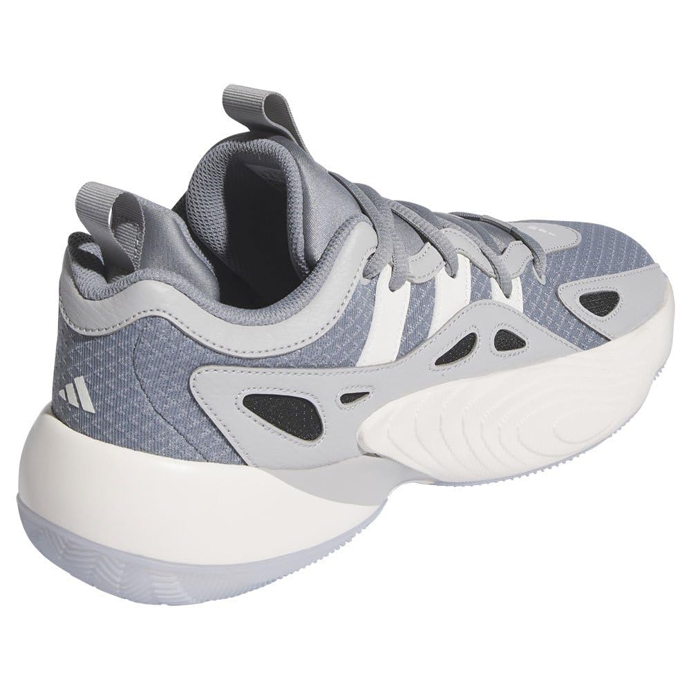 Adidas Trey Unlimited NKK20 Basketball Grey White Size cm Shoes, Three/Grey Two/Cloud (IG6690), 26.5