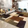 Crystal Velvet Light Luxury Household Carpet Living Room Study Bedroom Foot Mat Non-slip Dirty Resistant Washable Rug