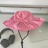 Breathable Bucket Hat Female Beach Sun Hat Outdoor Hiking Fishing Sunproof Hat