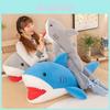 Ocean Series Shark Plush Toy Bed Pillow Cute Whale Soft Doll For Kids And Teens