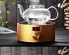 8-Piece Heat-Resistant Borosilicate Glass Tea Set with Flower Teapot – Perfect for Business Gifts