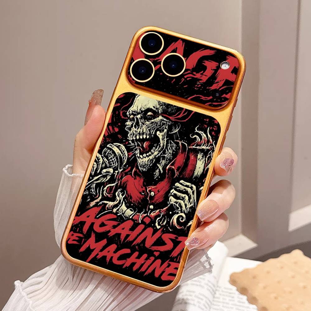 

Band Rage A-Against The M-Machine Classic For IPhone 17 Pro 17 Pro Max Back Skin Sticker Protective Decal Wrap iPhone 17 Pro