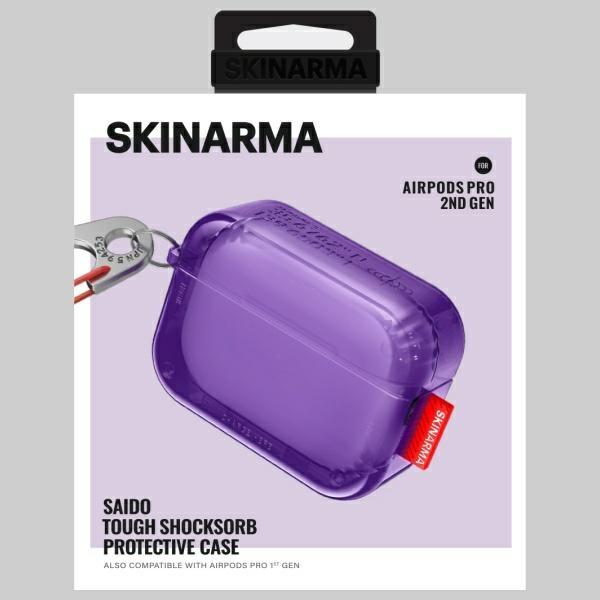 Etui Skinarma Saido Do Airpods Pro 2     Fioletowy