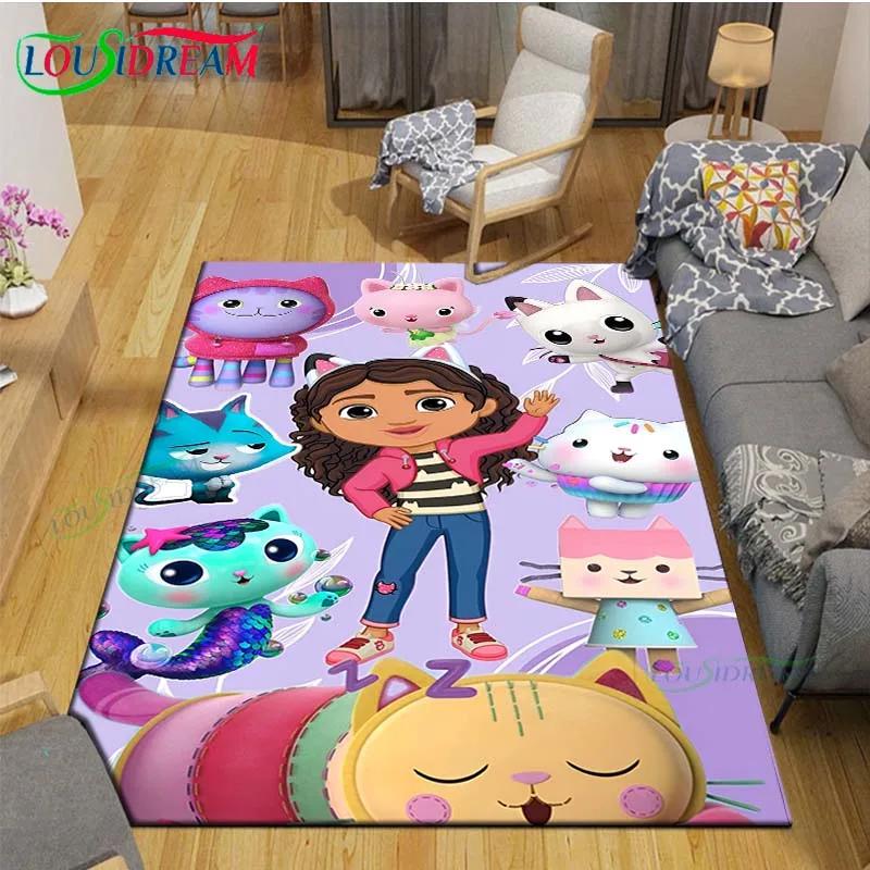 Roztomilý kreslený G-Gabby Domečky pro panenky Roztomilý koberec Venkovní koberec Plošný koberec Protiskluzový koberec Dekorace do ložnice Koberec do obývacího pokoje Dárek