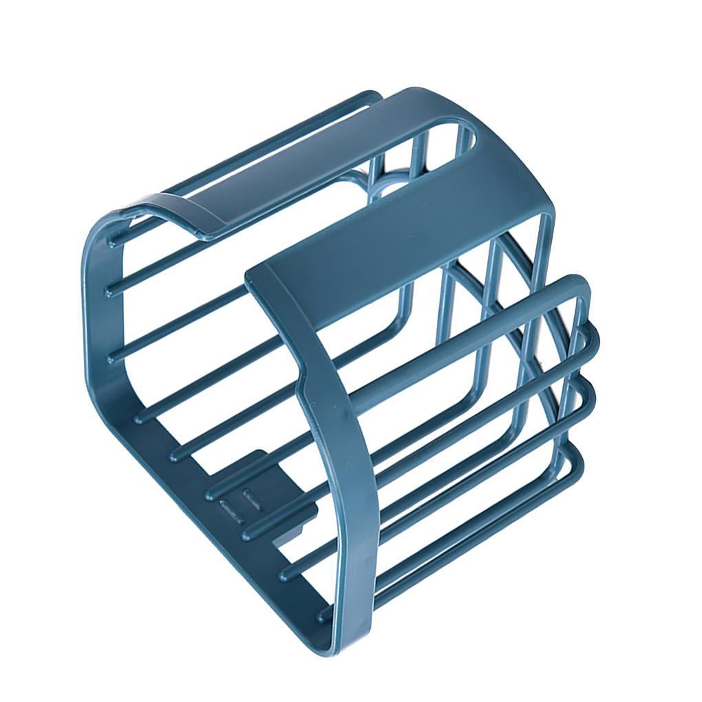 Non-drilling Wall Mounted Paper Holder Bathroom ABS Container Multifunctional Paper Holder