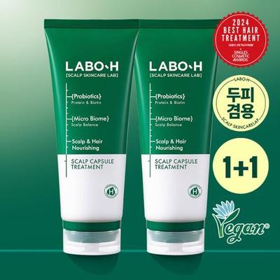 LaboH Scalp Strengthening Capsule Treatment Hårtap Symptom Relief 200ML Double Plan