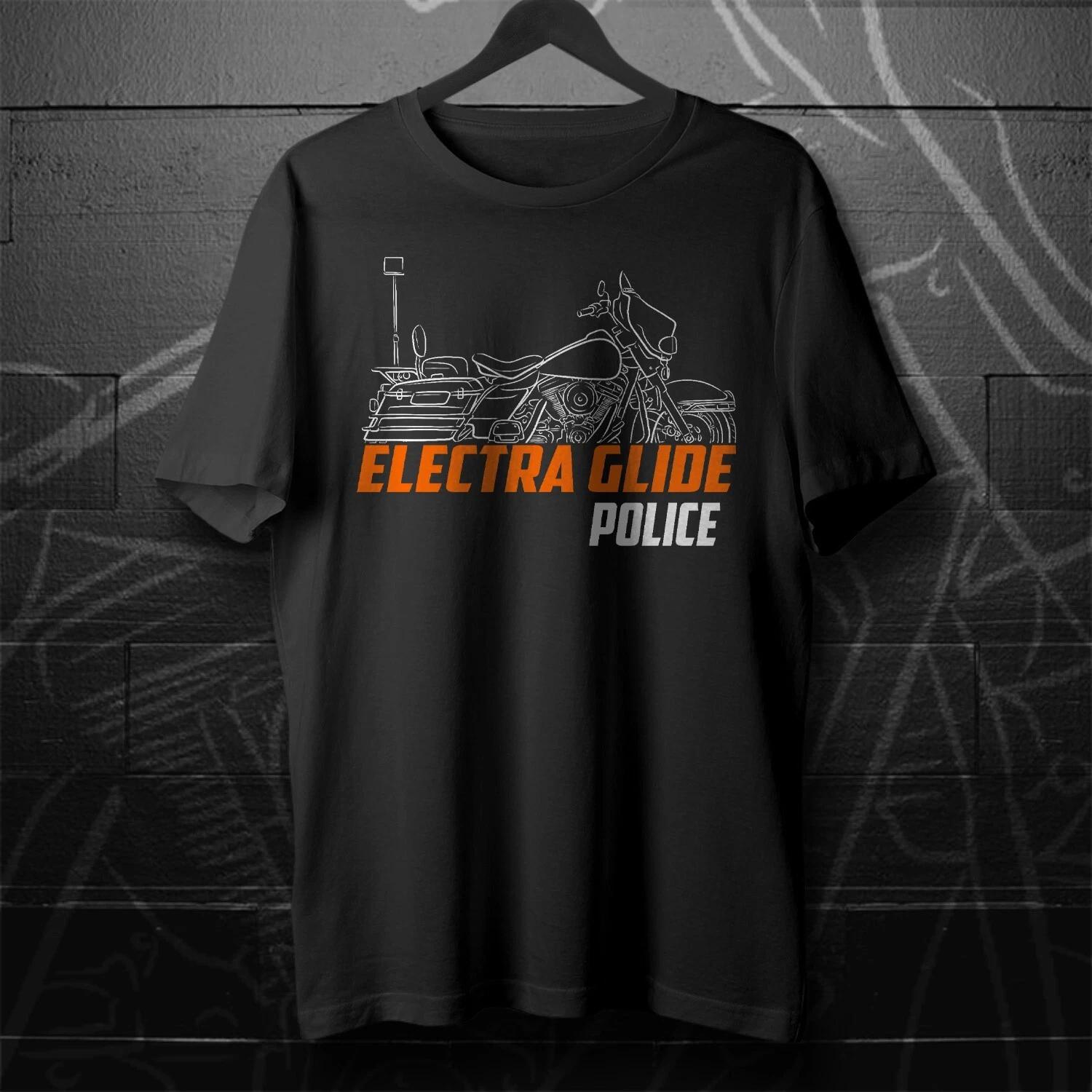 For Harley-Davidson Electra Glide Police FLHTPI 1997-0 fans - Motorcycle T shirt 2XL