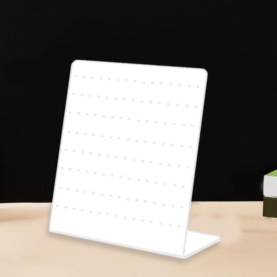 Acrylic Earring Rack Stylish Jewelry Display Space-Saving Long Lifespan Jewelry Rack for Store Home