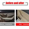Left Hand Drive Soft Leather Door Panel Cover For Skoda Octavia 2007 2008 2009 2010 2011-2014 Car Door Armrest Panel Cover Trim