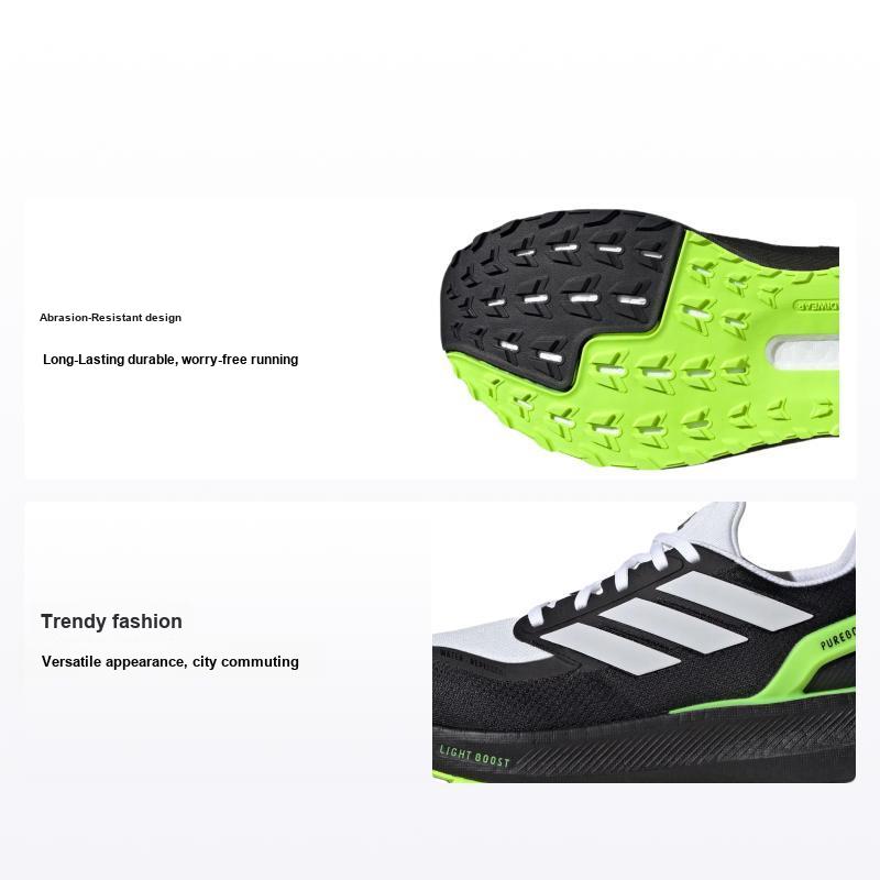 Adidas Pureboost 5 Mode Langlebig Low-Top Laufschuhe Unisex Sneaker Schwarz JI1016 42