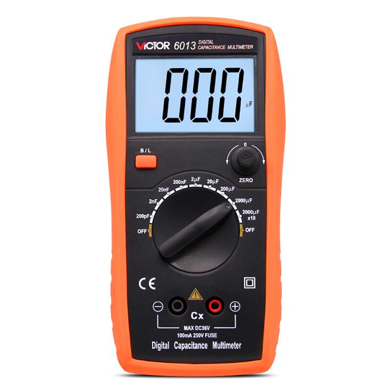 VICTOR High-Precision Handheld Digital Capacitance Meter (CN version)