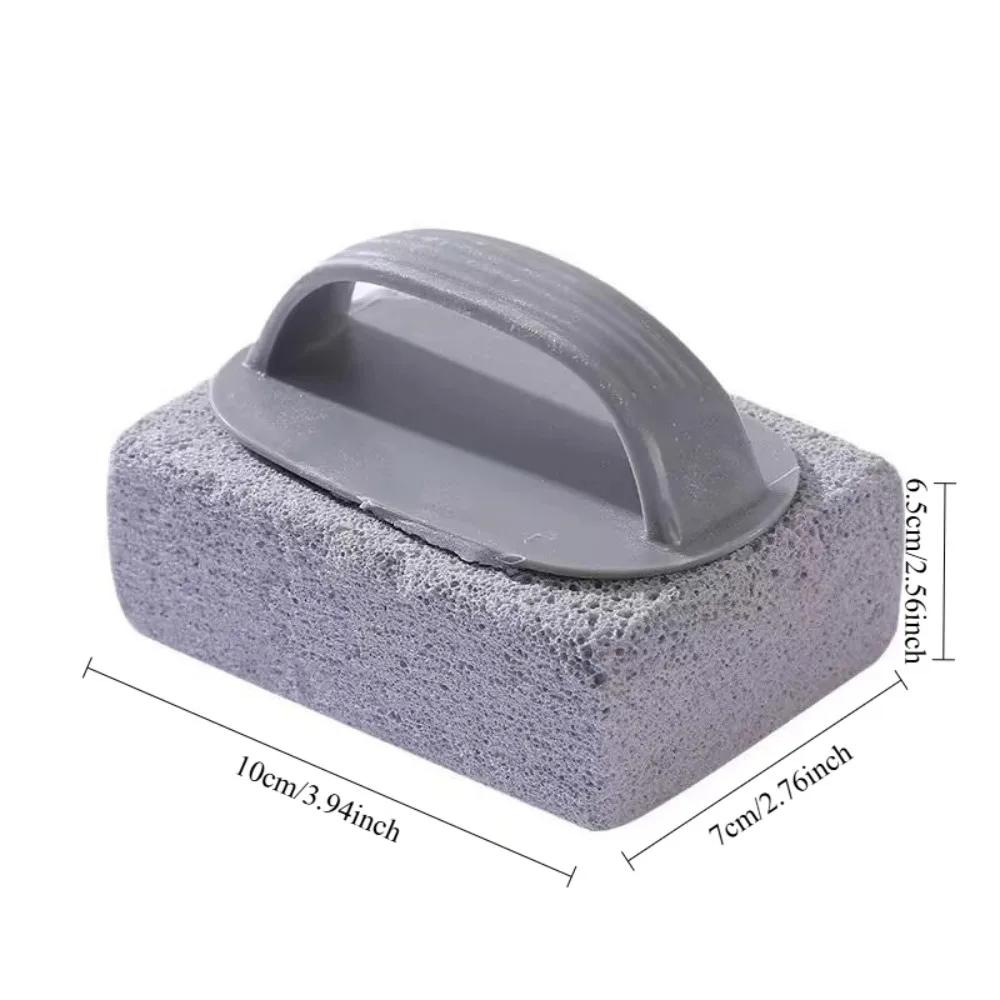 Natural Pumice Stone Grill Cleaner Effectively Removes Grease from Cast Iron and Stainless Steel Grates Safe BBQ Scrubber Tool
