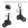 Versatile Rotating Phone Clip: Attach To Camera Cold Shoe for Horizontal/Vertical Use with Fill Light, Monitor, Speaker, Etc.