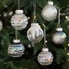6 Stück/Set Hängende Kugeln Valentinstag Pailletten Weihnachtsbaumschmuck Neujahr Kunststoffkugeln Geschenke Mehrere Optionen verfügbar