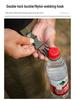 Multifunctional Nylon Water Bottle Carabiner Clip - Portable Outdoor Quick Hanger