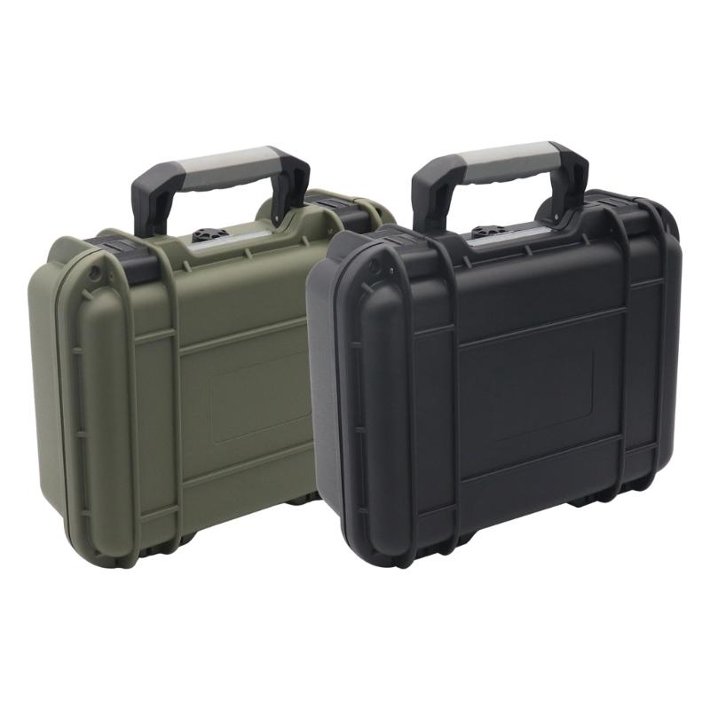 Professional Grade Waterproof Dustproof Protective Tool Box Featuring Carry Handle and Custom Compartments for Secure Storage