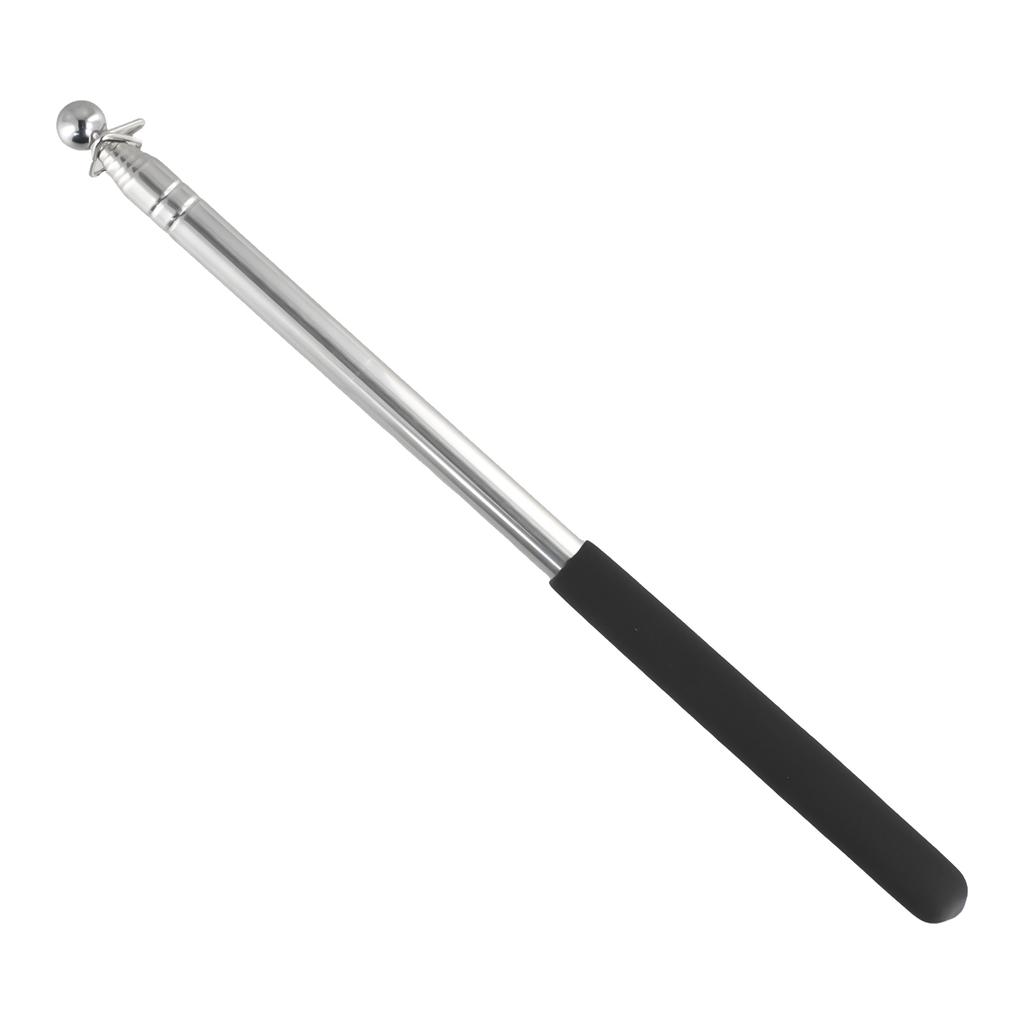 1.6M Telescopic Flag Pole Extendable Portable Handheld Windsock Pointer Stainless Steel Flagpoles For Tour Guide Banner