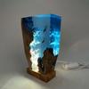 Seabed World Organism Resin Table Light USB Charge Creactive Art Decoration Lamp Table Decoration Lamp Bedroom Office Desk Decor