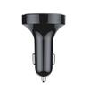 Dual-USB-Kfz-Adapter Drahtloses Bluetooth-Kit QC3.1 Schnelllader Freisprecheinrichtung FM-Transmitter