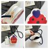 Cute Cupcake Crossbody Bag for Women Cartoon Cake Shape Mini Shoulder Bag Kawaii Coin Purse Small Messenger Bag Kids Girls Novelty Handbag