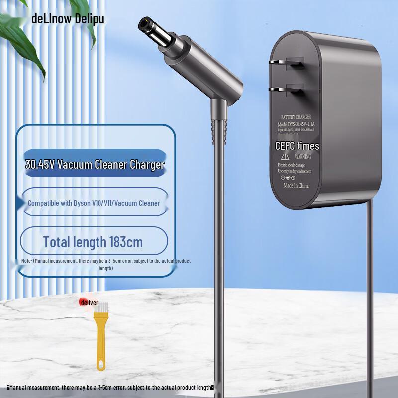 Сменные аккумуляторы и зарядные устройства Delipow для пылесосов Dyson, штепсель CN (адаптер в комплекте)