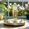 2D Flat - 1pc Round Aluminum Metal Sign, Vintage Plaque About "Sit Down And Enjoy The Moment", "Garden Bench Butterfly Flowers" Decorative Sign